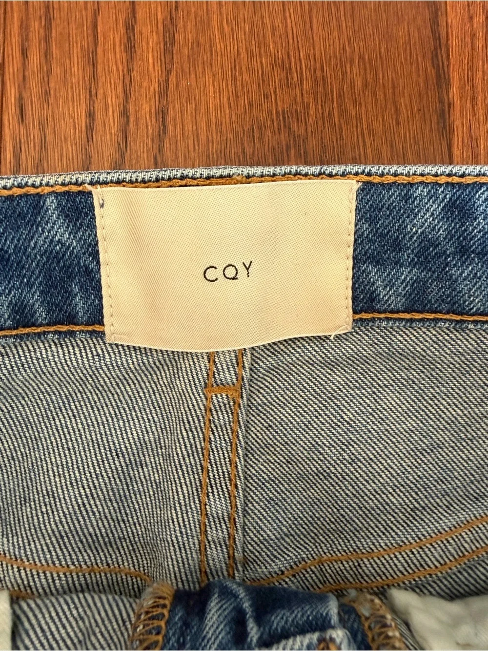 CQY Wes Crop Jean in Reverence Raw Hem size 26 - Picture 4 of 6